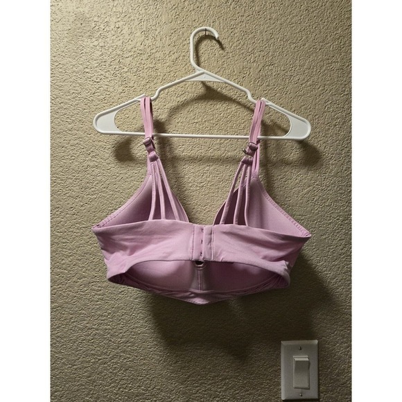 Aerie Real Sunny Full Coverage Lightly Lined Bra Pink Size 38DD - Picture 6 of 6